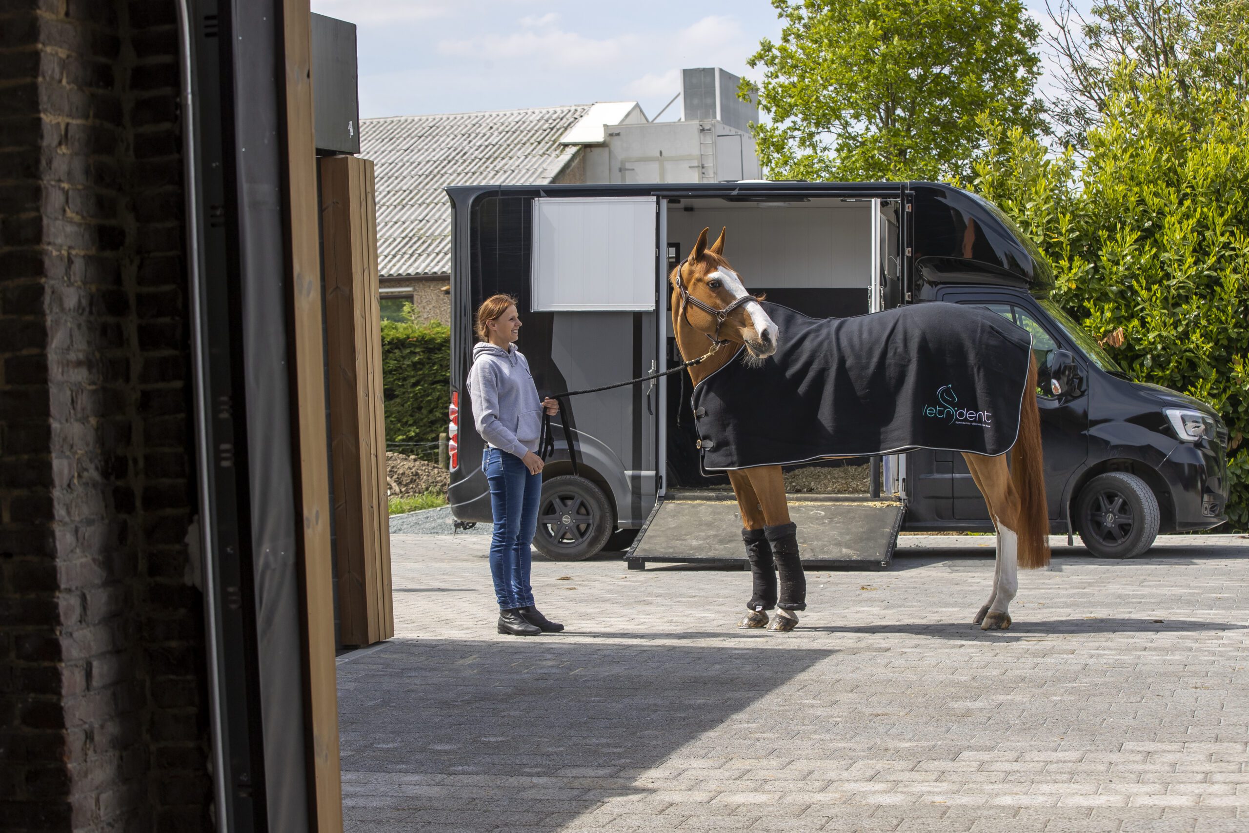 Caro met paard